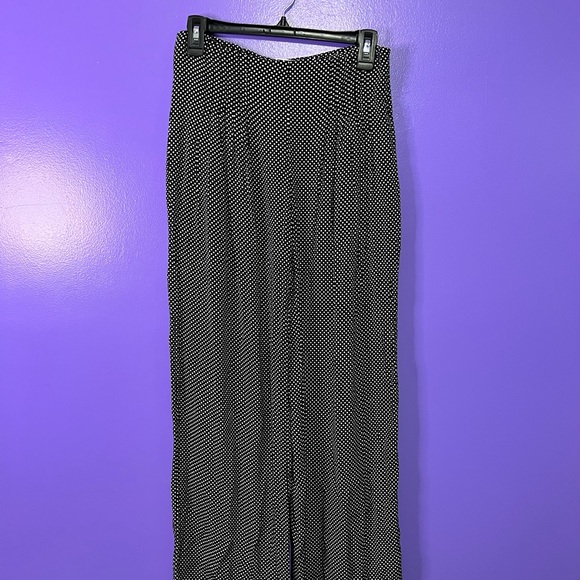 Anthropologie Maeve Cabo wide leg polka dot pants size 2 - Picture 2 of 8